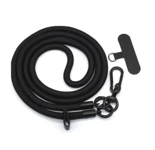 Novo - Cordão Alça Croosbody Longo De Pescoço Grosso Macio Para Celular Ajustável Outdoor