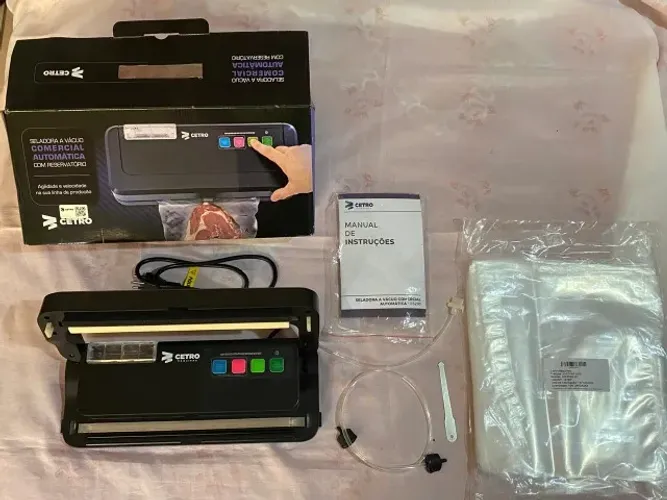 Seladora a Vácuo Comercial Automática Cetro com Reservatório (CPVS 290 R) | 110V | NOVA