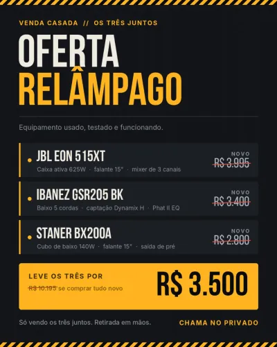 Oportunidade relâmpago cubo baixo caixa som baixo ativo 5 cordas