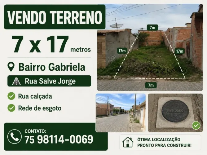 Terreno na Gabriela