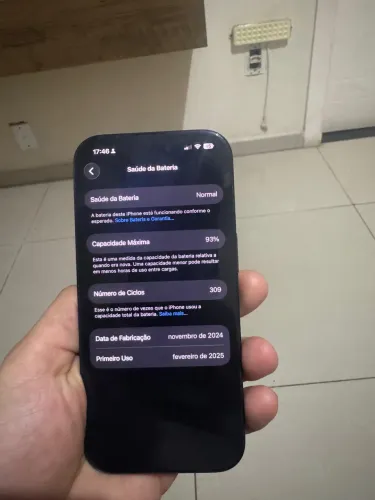 iPhone 16 pro 128 gb preto