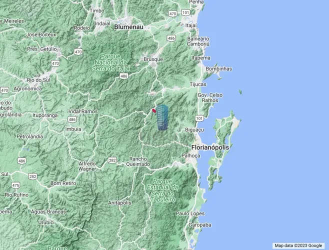 Sítio de 10ha em Major Gercino/SC