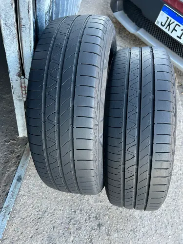 Vendo 02 pneus 185/60/15 continental (usados)