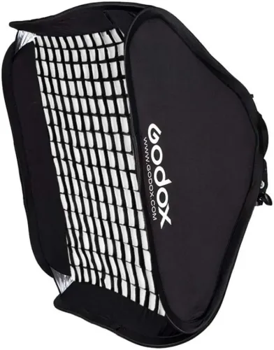 SOFTBOX GODOX 60X60 COM SUPORTE PRA FLASH