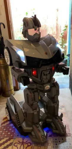 Robo infantil carrinho controle remoto