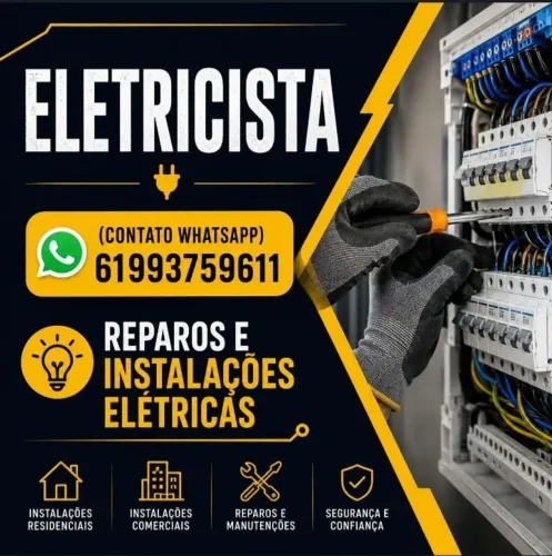 Eletricista - Planaltina, Goiás