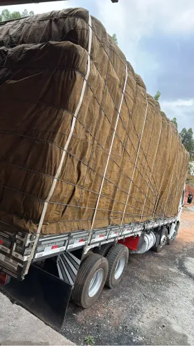 Lona encerada cintas e cordas 