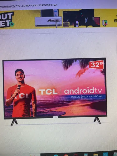 Venda de televisão 