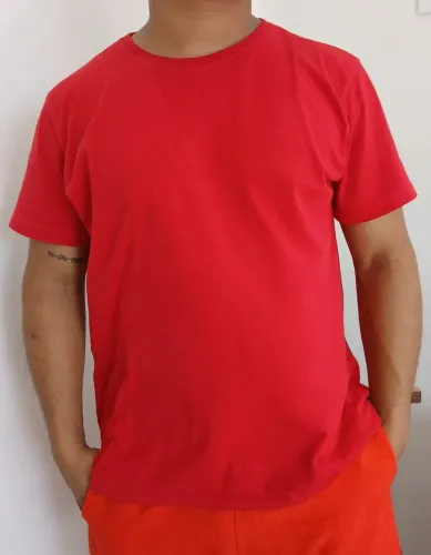 Camisas lisas algodão