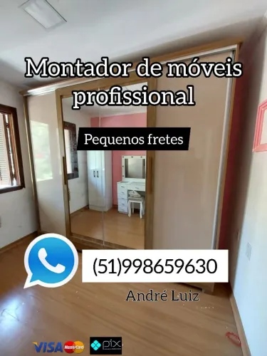 André Luiz montador de móveis profissional 