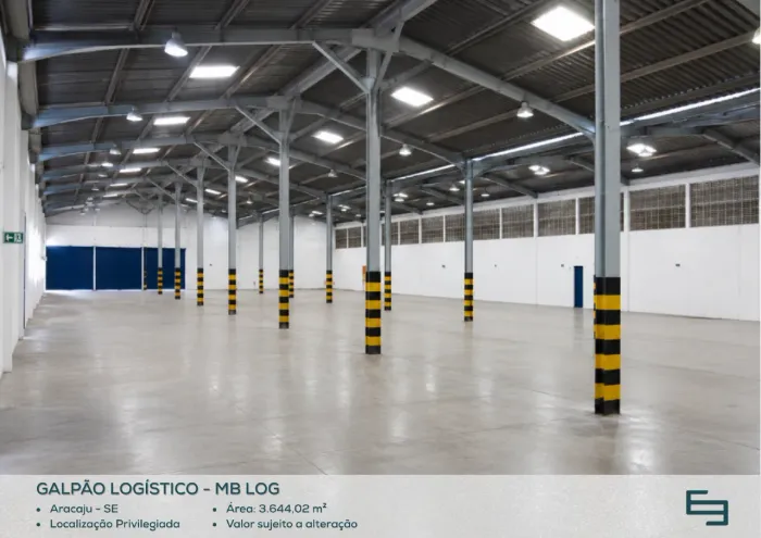 Galpão para alugar em Aracaju/SE com 3.644,02 m²