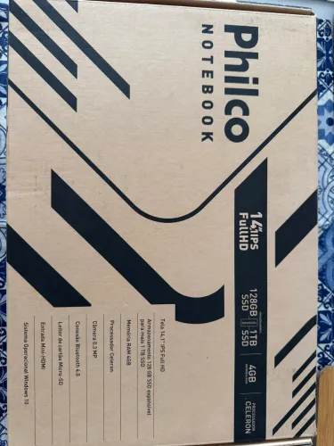 Notebook Philco - PNB14.1AC14S128W10