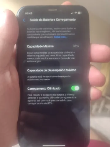 iPhone XR em perfeito estado, estudo trocas