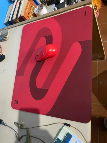 Mouse Pulsar X2 Mini + Mousepad Zowie G-SR-SE Rouge (Excelente Estado)