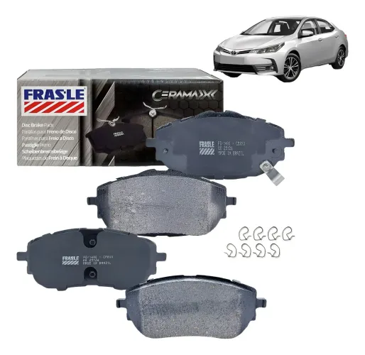 Pastilha de freio dianteira Cerâmica - Corolla 2015 a 2019