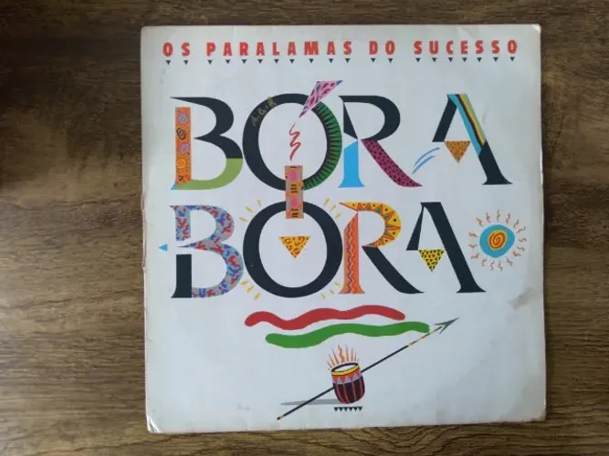 Capa Encarte Original Vinil LP Os Paralamas do Sucesso Bora Bora (Sem o Disco)