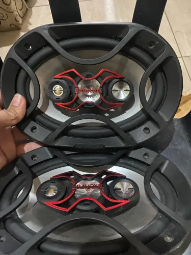 Par de alto falante 6x9 bravox