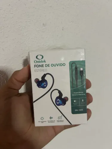 Fone de ouvido tipo-C