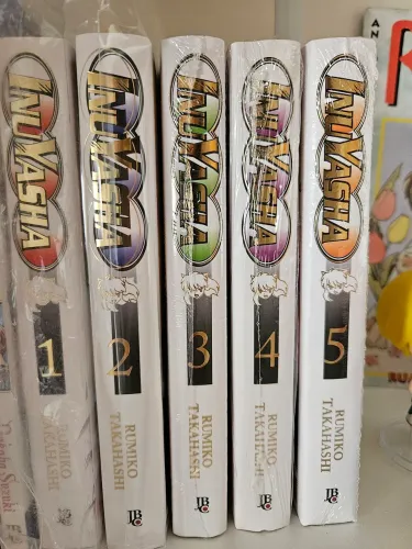 Mangá Inuyasha Wideban 1 a 5