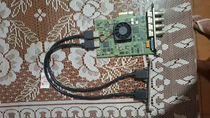 Placa de captura Blackmagic extreme 3d 4k
