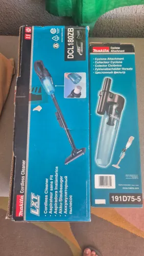 Aspirador de pó Makitta com ciclone