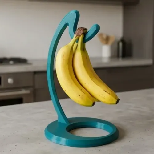 Suporte para Banana Pendente Decorativo Design Moderno