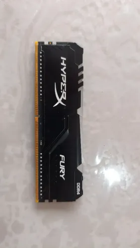 Memória HyperX Fury RGB, 8GB, 3000MHz, DDR4, CL15, Preto -HX430C15FB3A/8