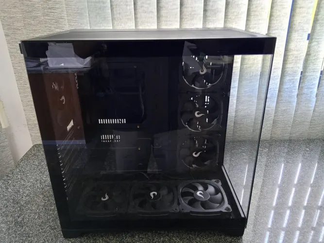 Gabinete aquário - Rise Mode Galaxy Glass standard V2 (com 10 fans)