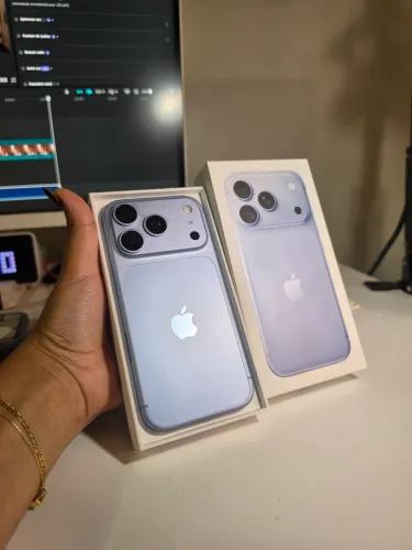 iPhone 18 Pro 256GB Glacial GARANTIA APPLE E NOTA FISCAL