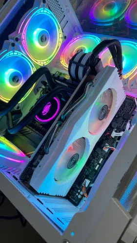 Pc completo ryzen 5 4500 16gb ssd 480gn rx580 8gb