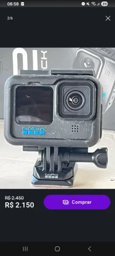 Go pro Black hero 12(excelente estado)