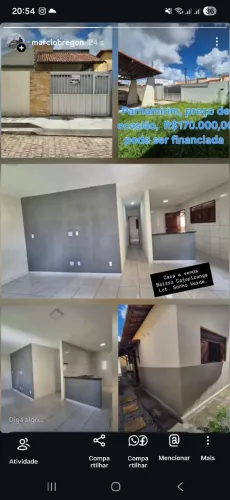Casa em Cajupiranga. Lot. Sonho Verde