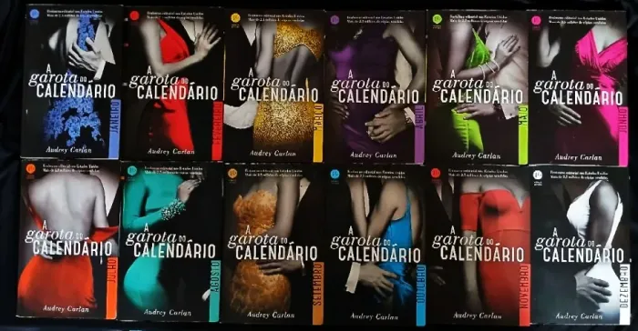 KIT - A garota do Calendário - 12 volumes - Audrey Carlan
