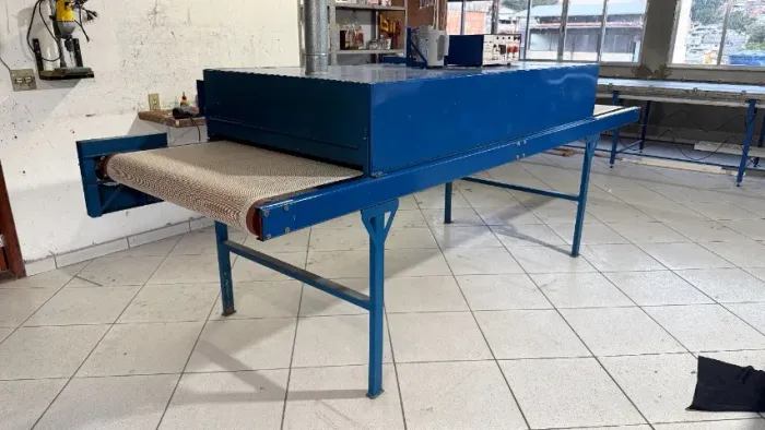 Estufa de Esteira Secagem para Serigrafia Flockcolor | 1 Módulo de Secagem