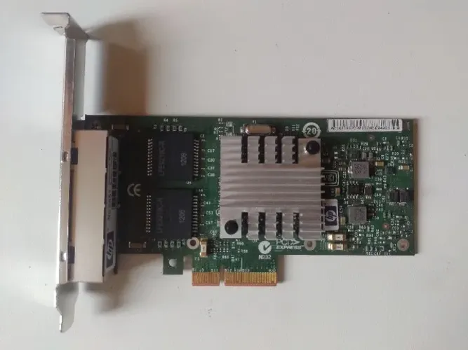 Placa de Rede Intel HP NC365T 4-Porta Ethernet  