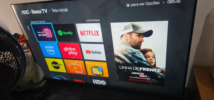 Tv smart roku 43 polegadas