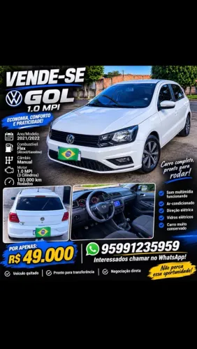 Volkswagen Gol Geração VII 1.0 12V Flex Mec. 4P 2022