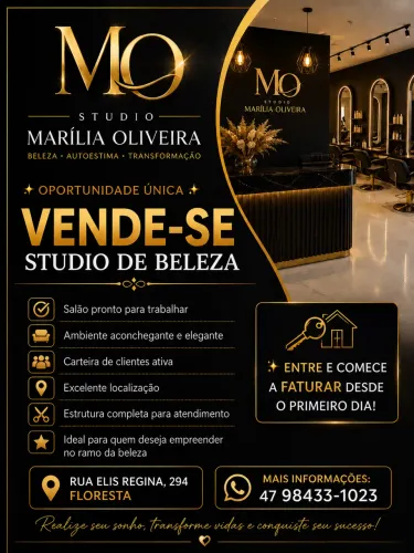 Vendo Studio de Beleza Montado
