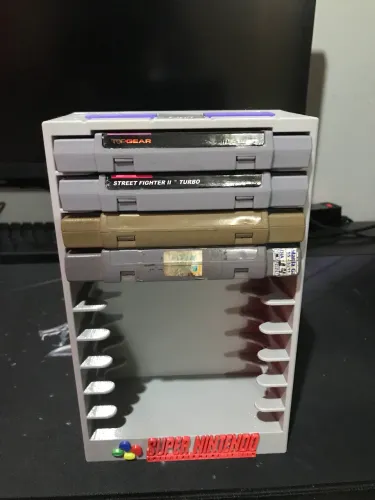 Organizador De jogos Super Nintendo TORRE