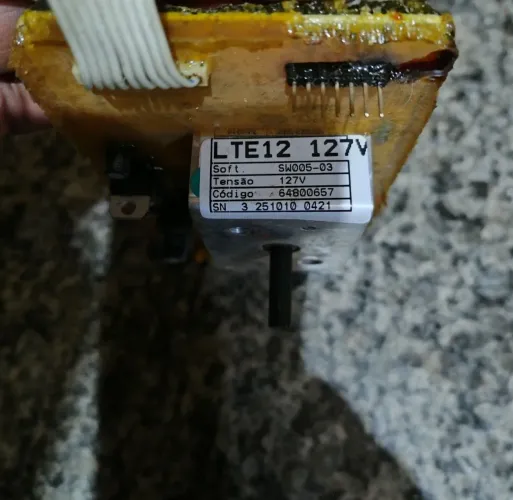 Placa de máquina de lavar roupa 