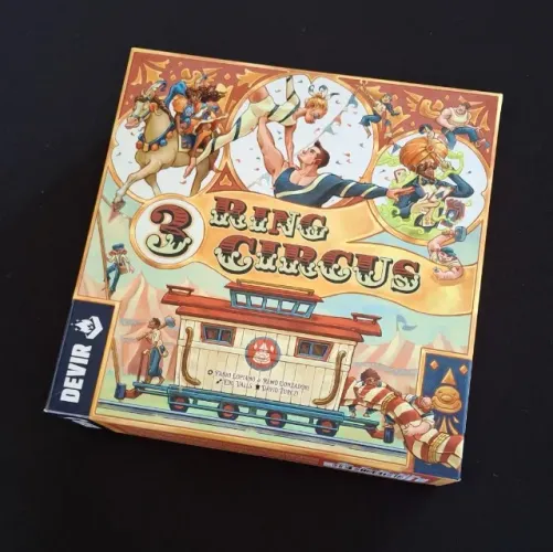 3 Ring Circus - Jogo de Tabuleiro
