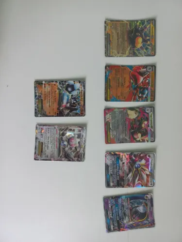 Cartas pokemon ex e gx