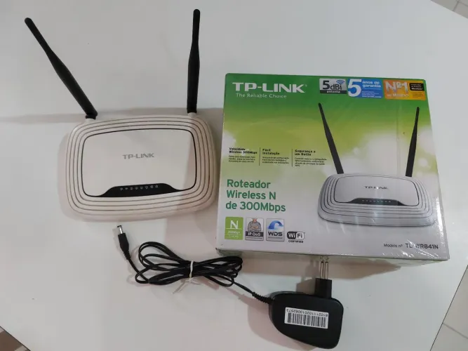 Roteador/Repetidor TP-Link WR841N