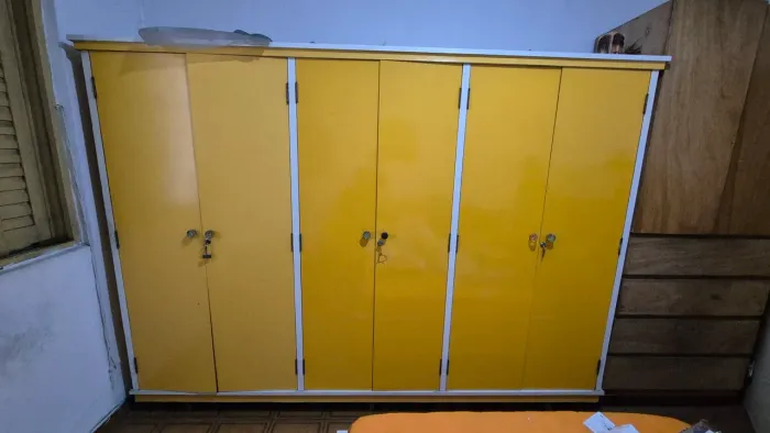 Guarda Roupa Armário Casal Madeira Maciça
