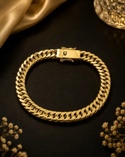 Pulseira Grumet Duplo em Ouro 18k 750