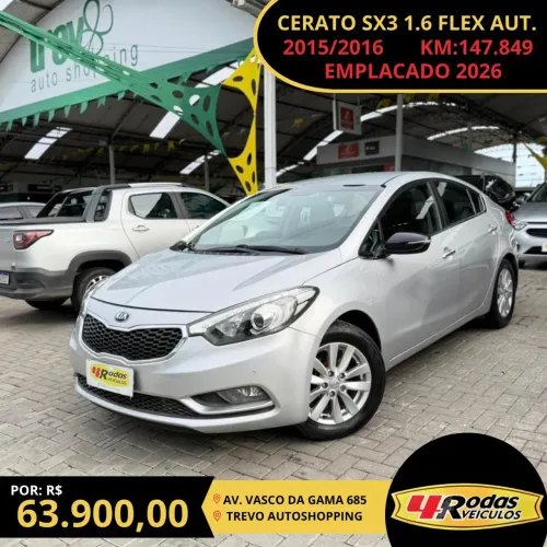 Kia Motors Cerato 1.6 16V Flex Aut. 2016