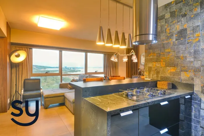 Apartamento mobiliado para locação no Trend Praia de Belas!