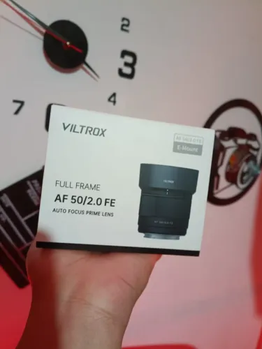 LENTE VILTROX 50MM PARA SONY - NOVA