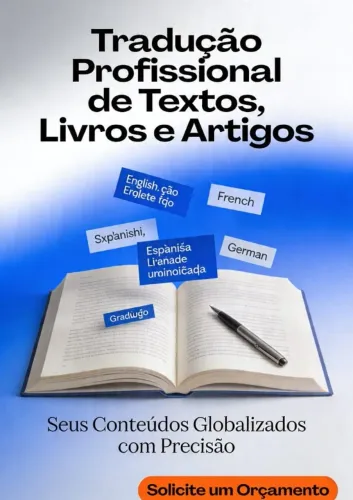Tradução de Texto, Livros, etc