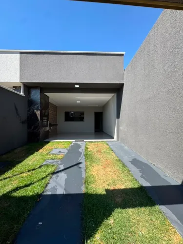 Casa de 2 quartos sendo 1 suíte - Nova - Churrasqueira - Res. Santa Fé